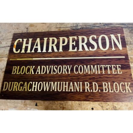 Elevate Your Office Decor with the Office Acrylic Personalised Wall Name Plate 1 441x441