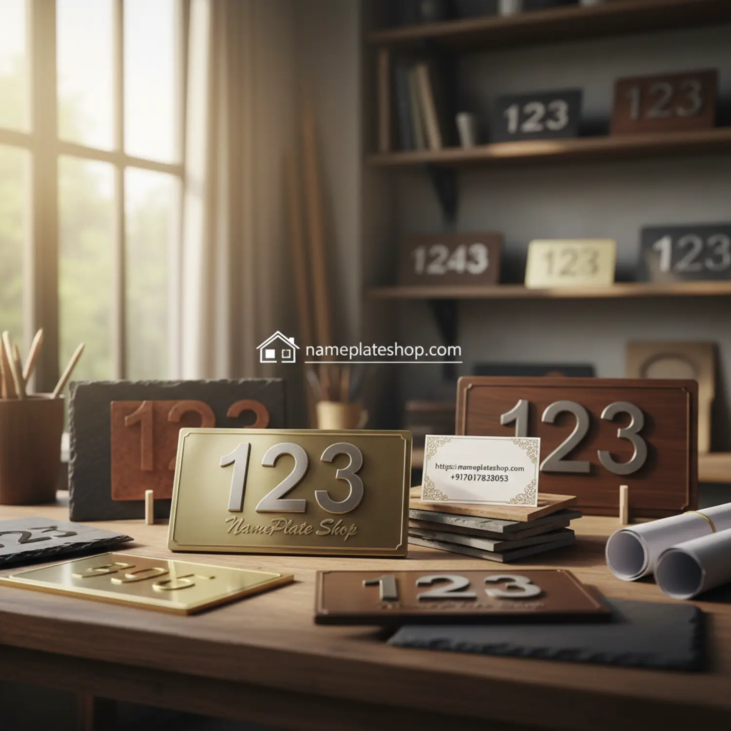 House Number Plate Shop