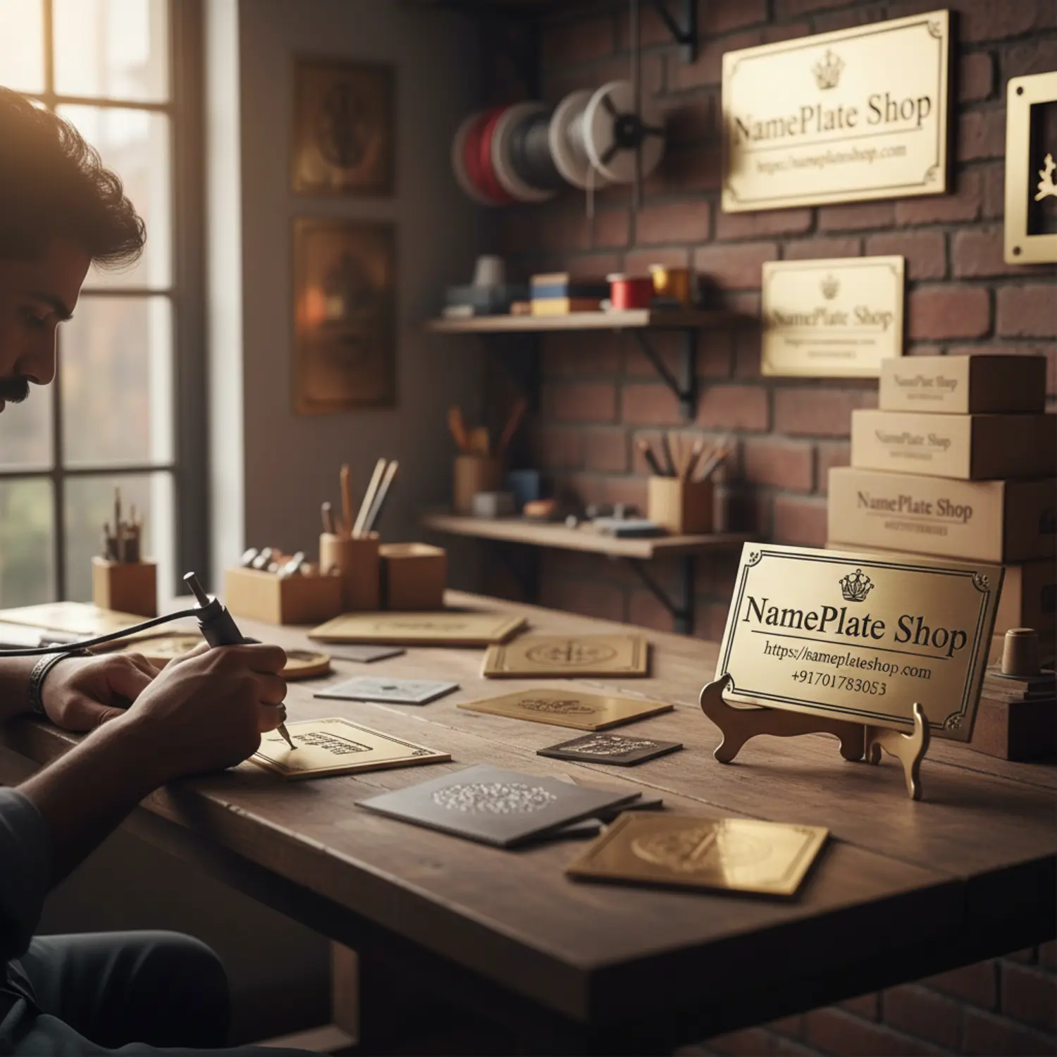 Metal Name Plate Shop