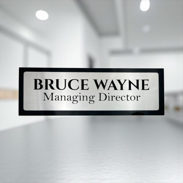 Acrylic Engraving Nameplate