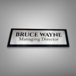 Acrylic Engraving Nameplate 4