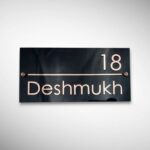 Acrylic Letter Nameplate