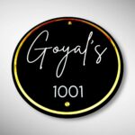 Acrylic Letters Nameplate 2