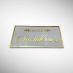 Acrylic Letters Nameplate 3
