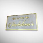 Acrylic Letters Nameplate 4