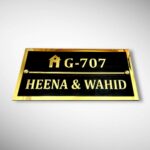 Acrylic Nameplate 4