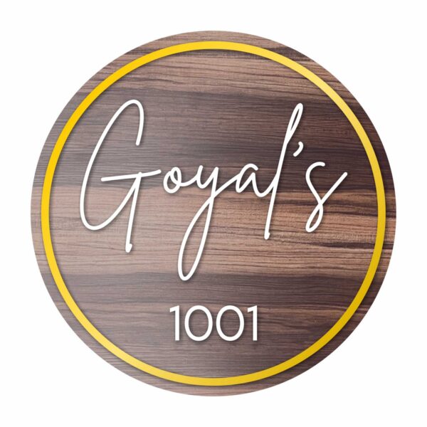 Wooden ACP Based Nameplate