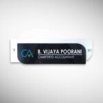 Acrylic Nameplate 2