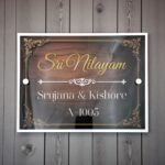 Acrylic Nameplate 2