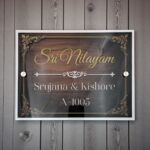Acrylic Nameplate 3