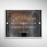 Acrylic Nameplate 4