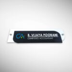 Acrylic Nameplate 5