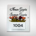 Acrylic Planter Nameplate 3