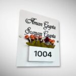 Acrylic Planter Nameplate 4