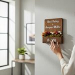 Brown Polish Planter Nameplate 2