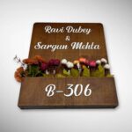 Brown Polish Planter Nameplate 7