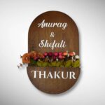 Capsule Shape Planter Nameplate 6