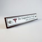 Doctor Desk Nameplate 4
