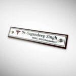 Doctor Desk Nameplate 6