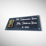 Handcrafted Nameplate 6