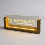 LED Desk Nameplate 2