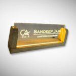 LED Desk Nameplate 6