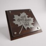 Maple Leaf Theme Nameplate 4