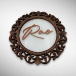 Round Designer Nameplate 4