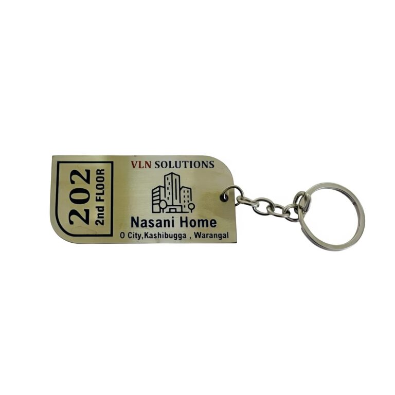 Stainless Steel Engraved Keychain Custamised 768x768