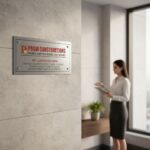 Stainless Steel Etched Nameplate 2