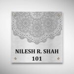 Stainless Steel Etched Nameplate 4