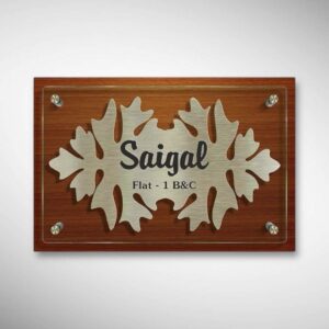 Stainless Steel Nameplate