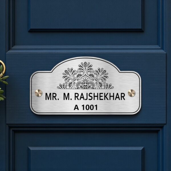 Steel Laser Cut Nameplate