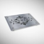 Steel Letters Etched Nameplate 4