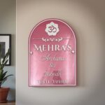 Stone Textured Handcrafted Nameplate 2