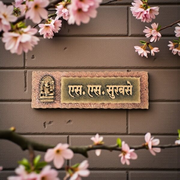 Stone Textured Nameplate