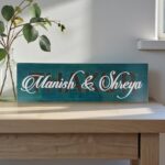 Wood Inlay Work Nameplate 3