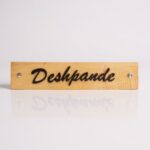 Wooden Name Plate 3