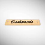 Wooden Name Plate 4
