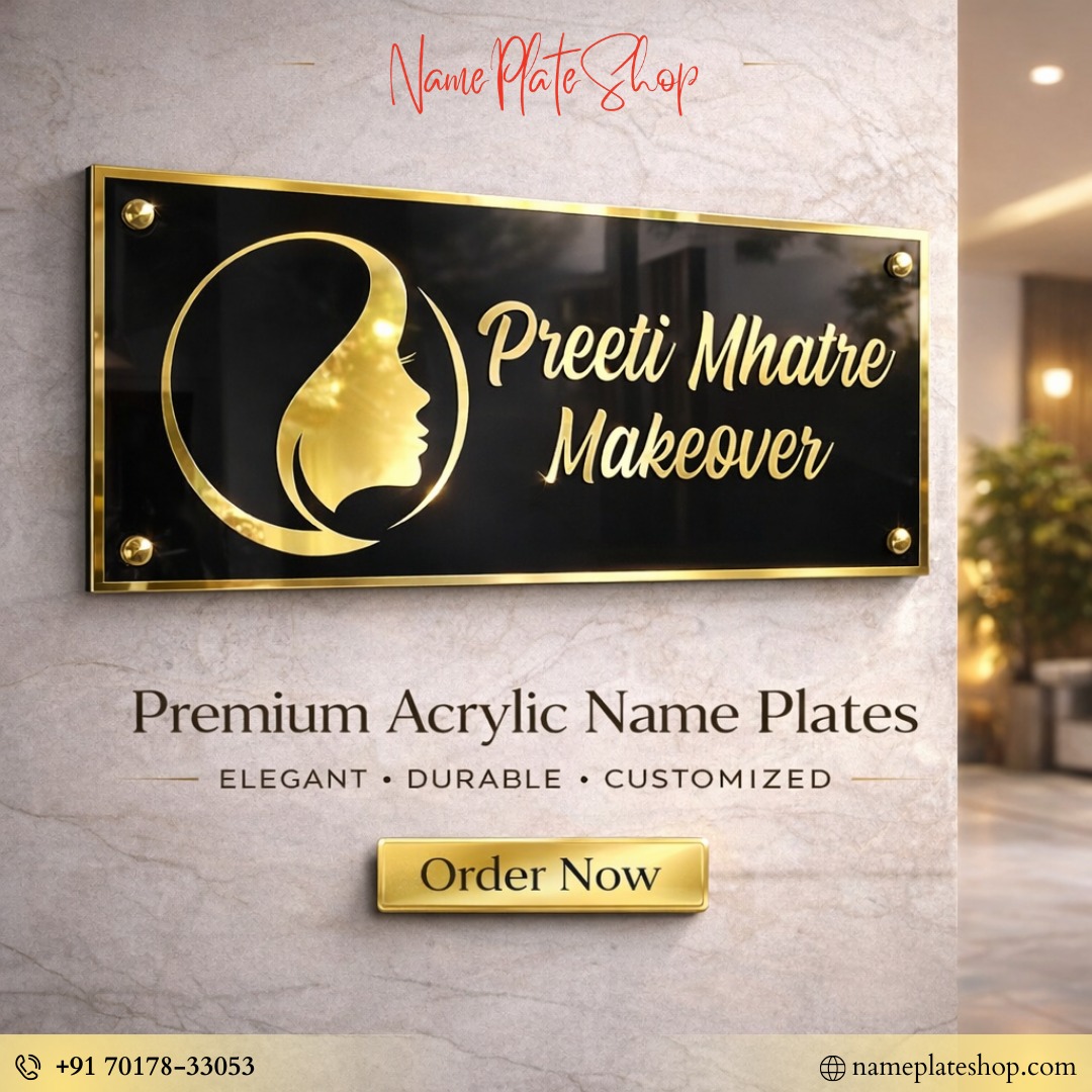 Premium Acrylic Nameplates Online