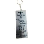 Stainless Steel Customised Engraved Keychains 2