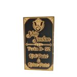 3D Embossed Letters Acrylic LED House Name Plate 4 2