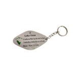Stainless Steel Engraved Keychains Dual Color 2 2