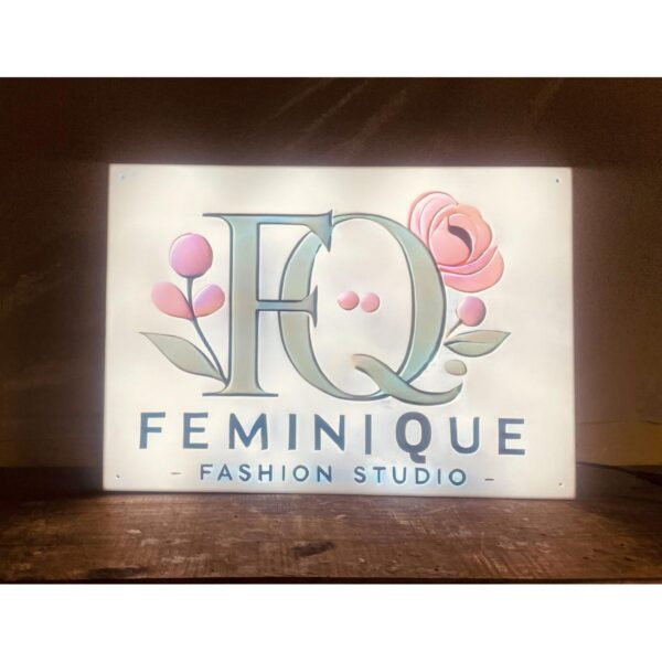 Beautiful Acrylic Multicolor UV Printed Customised Wall Name Plate 1 600x600