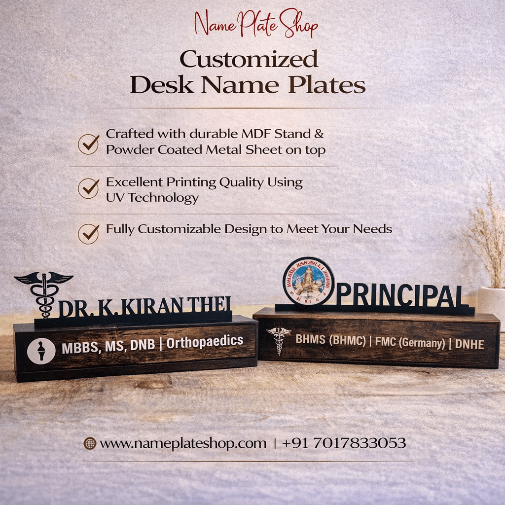 Desk Nameplates