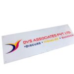 Company Multicolor LED Wall Name Plate 3
