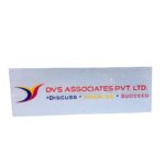 Company Multicolor LED Wall Name Plate 5