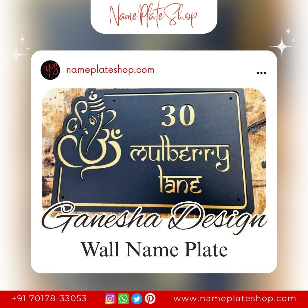 nameplate Post